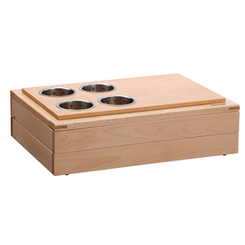 Buffet-System Set BKO4 Holz | 4 Besteckköcher Produktbild