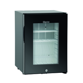 Minibar 34L-GL schwarz mit Glastür 34 ltr | Statische Kühlung Produktbild 2 S