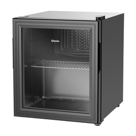 Glastürenkühlschrank 46 schwarz | Kompressorkühlung Produktbild