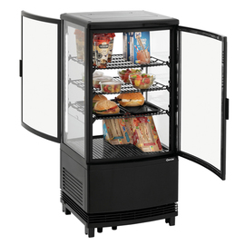 Mini-Kühlvitrine 75L2T schwarz Produktbild 1 S