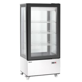 Kühlvitrine schwarz 550 ltr 230 Volt | 3 Borde Produktbild