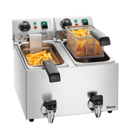 Fritteuse SNACK II Plus | 2 Becken 2 Körbe 4 ltr | 230 Volt 4 kW Produktbild