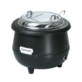 Suppentopf Gourmet Scharnierdeckel 230 Volt 450 Watt 10 ltr  Ø 390 mm  H 380 mm Produktbild