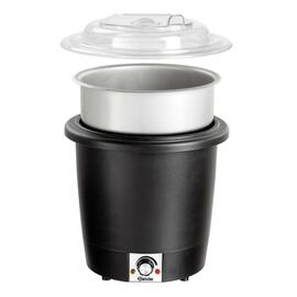 Suppentopf Scharnierdeckel transparenter Deckel 230 Volt 450 Watt 10 ltr  Ø 330 mm  H 380 mm Produktbild 5 S