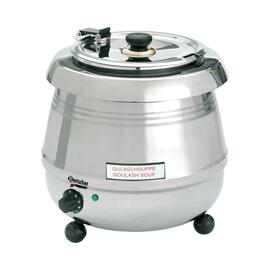Suppentopf De Luxe Scharnierdeckel 230 Volt 400 Watt 9 ltr  Ø 345 mm  H 360 mm Produktbild