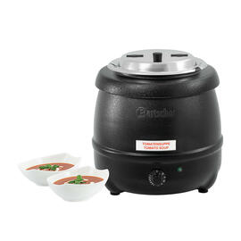 Suppentopf ECONOMIC Scharnierdeckel 230 Volt 400 Watt 9 ltr  Ø 330 mm  H 360 mm Produktbild