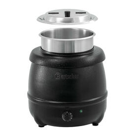 Suppentopf ECONOMIC Scharnierdeckel 230 Volt 400 Watt 9 ltr  Ø 330 mm  H 360 mm Produktbild 3 S