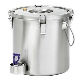 Thermo-Transportbehälter mit Hahn 20 ltr  Ø 300 mm  H 345 mm Produktbild 6 S