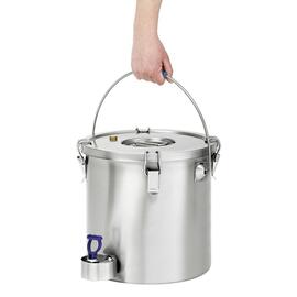 Thermo-Transportbehälter mit Hahn 20 ltr  Ø 300 mm  H 345 mm Produktbild 3 S
