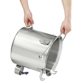 Thermo-Transportbehälter mit Hahn 20 ltr  Ø 300 mm  H 345 mm Produktbild 5 S