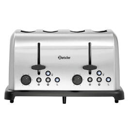 Toaster TBRB40 Edelstahl | 4-schlitzig inkl. 2 Brötchenaufsätze Produktbild 6 S