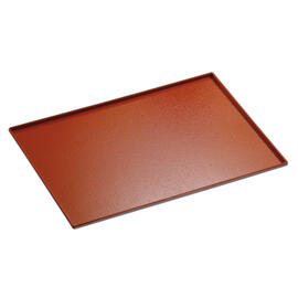 Backblech 433x333-SI Aluminium | Silikon rot | 4 Seiten Umschlag L 433 mm B 333 mm H 10 mm Produktbild 3 S