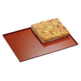 Backblech 433x333-SI Aluminium | Silikon rot | 4 Seiten Umschlag L 433 mm B 333 mm H 10 mm Produktbild