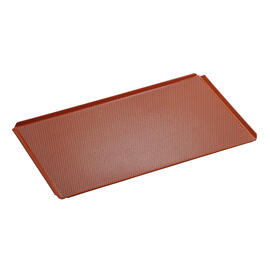 Lochblech GN 1/1 gelocht Aluminium 1,5 mm Silikon rot 4 Seiten Umschlag H 10 mm Produktbild 3 S