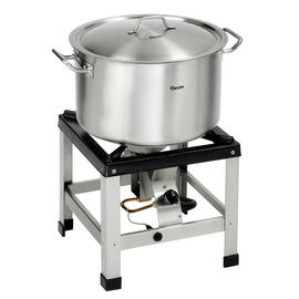 Kochtopf 30 ltr Edelstahl mit Deckel  Ø 430 mm  H 325 mm  | 2 Griffe Produktbild 2 S