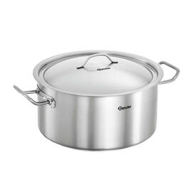 Kochtopf E10,4L-1 mit Deckel | induktionsgeeignet Produktbild