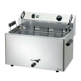Backwarenfritteuse BF 16E | 1 Becken 1 Korb 16 ltr | 400 Volt 9 kW Produktbild 3 S