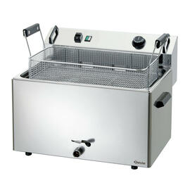Backwarenfritteuse BF 16E | 1 Becken 1 Korb 16 ltr | 400 Volt 9 kW Produktbild 2 S
