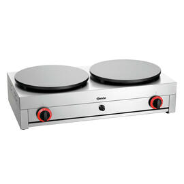 Crêpe-Backgerät Gas 2CP400G mit 2 Backplatten 6000 Watt Produktbild 5 S