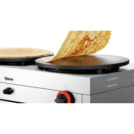 Crêpe-Backgerät Gas 2CP400G mit 2 Backplatten 6000 Watt Produktbild 2 S