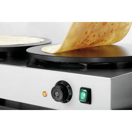Crêpe-Backgerät 2CP400 mit 2 Backplatten Elektro 2 x 230 Volt 6000 Watt Produktbild 2 S