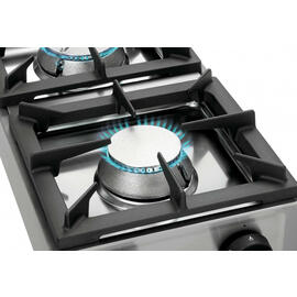 2-Flammen Gas-Tischkocher 11 kW | Platten hintereinander Produktbild 5 S