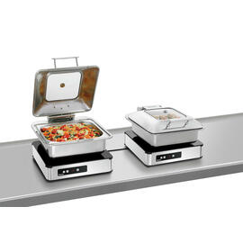 Induktionswarmhalteplatte IW3 300 Watt 395 mm x 395 mm H 98 mm Produktbild 2 S