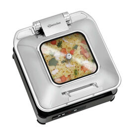 Induktionswarmhalteplatte IW3-SW 300 Watt 395 mm x 395 mm H 98 mm Produktbild 4 S