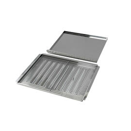 Grillrost-Set, bestehend aus Grillrost, Flammenabdeckung u. Fettauffangwanne für Gas-Kombi-Tischbräter, Gewicht: 10 kg Produktbild 3 S