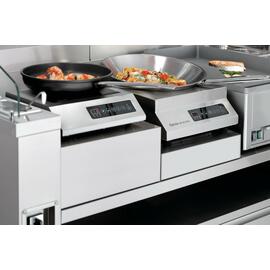 107277 Podest "200 KST3240 Plus", Material: CNS 18/10, Maße: 400 x 595 x H 200 mm, 7,37 kg - für ein angenehmes Kochen bei gleichmäßiger Arbeitshöhe mit unterschiedlichen Geräten in der Kochstation Produktbild 4 S