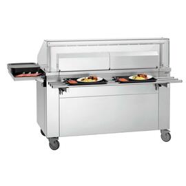 107279 Seitenablage KST3240 Plus, Material: CNS 18/10, inkl. Befestigungsmaterial, Maße: B 700 x T 350 x H 80 mm, Gewicht: 4 kg Produktbild 3 S