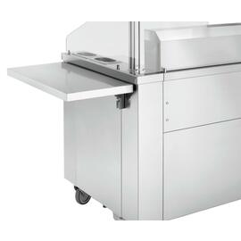 107279 Seitenablage KST3240 Plus, Material: CNS 18/10, inkl. Befestigungsmaterial, Maße: B 700 x T 350 x H 80 mm, Gewicht: 4 kg Produktbild 4 S