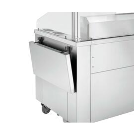 107279 Seitenablage KST3240 Plus, Material: CNS 18/10, inkl. Befestigungsmaterial, Maße: B 700 x T 350 x H 80 mm, Gewicht: 4 kg Produktbild 5 S