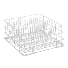 Gläserkorb weiß 400 x 400 mm  H 210 mm  H 210 mm Produktbild
