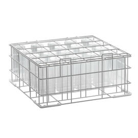 Mehrwegbecherkorb 500x500x235 weiß | 25 Fächer Produktbild