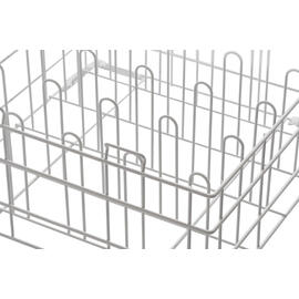 Mehrwegbecherkorb 500x500x235 weiß | 25 Fächer Produktbild 4 S