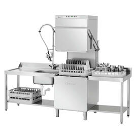 Spülmaschine DS 2002 24 - 60 Körbe/h 400 Volt mit Laugenpumpe mit Reinigerdosierpumpe Produktbild 3 S
