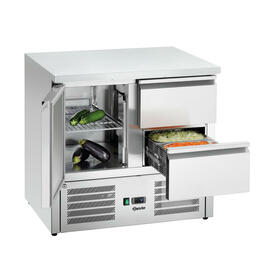 Mini-Kühltisch 900T1S2 260 ltr | 1 Flügeltür | 2 Schubladen Produktbild
