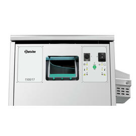 Besteckpoliermaschine 1500/17 Edelstahl UV-Licht HACCP-geeignet | Besteckteile/h 1500 | 230 Volt 400 Watt Produktbild 2 S