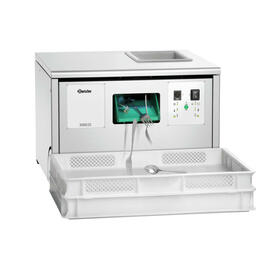 Besteckpoliermaschine 3000/25 Edelstahl UV-Licht HACCP-geeignet | Besteckteile/h 3000 | 230 Volt 560 Watt Produktbild