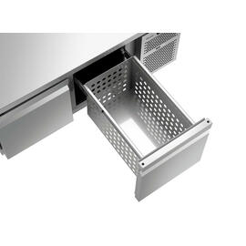 Unterbaukühltisch S2-200 | 2 Schubladen | 1200 mm x 660 mm H 657 mm Produktbild 5 S