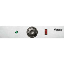 Infrarot-Wärmebrücke WL400 Edelstahl mit Warmhalteplatte  L 380 mm  B 555 mm  H 560 mm | Hustenschutz Produktbild 3 S