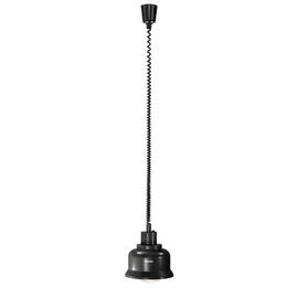 Wärmelampe IWL250D SW Stahl schwarz  L 230 mm  B 230 mm  H 250 mm Produktbild 6 S