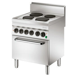 4 Platten Elektroherd Gastronorm 400 Volt 12,4 kW | Backofen Produktbild
