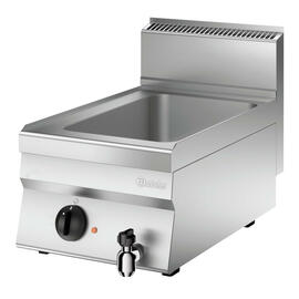 Elektro-Bain-Marie 650  SNACK Gastronorm - 150 mm  • 1000 Watt | Wasserauslaufhahn Produktbild