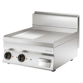Griddleplatte 650 600E-GR | Oberfläche Edelstahl | Grillfläche Maße 590 x 515 mm Produktbild