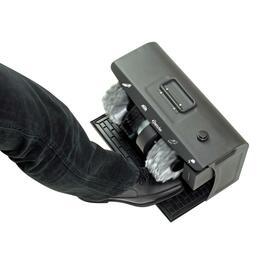Schuhputzmaschine schwarz  | Fußschalter Produktbild 2 S