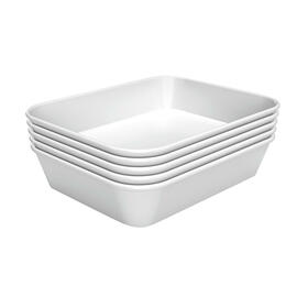 Auslageschale 40W-150x190 Melamin weiß Produktbild
