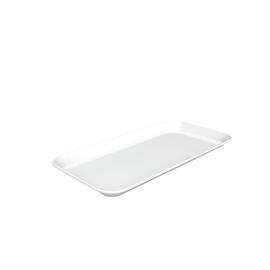 Auslageschale 17W-150x300 Melamin weiß Produktbild 2 S