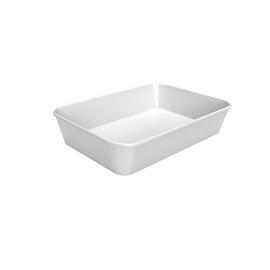 Auslageschale 60W-210x280 Melamin weiß Produktbild 2 S